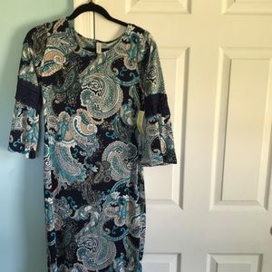 Size S dress, blue, Tacera brand